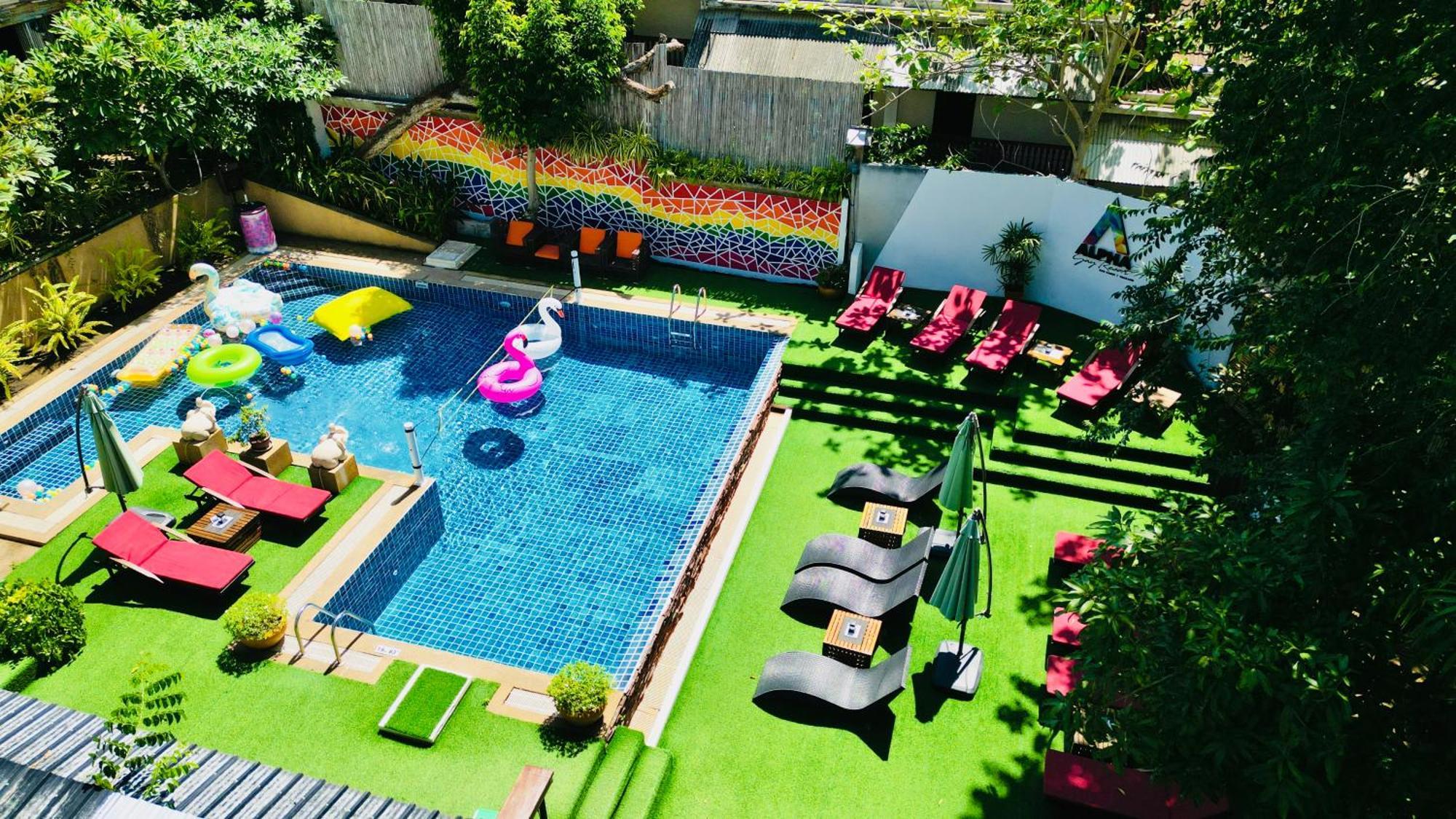 Alpha Gay Resort & Spa - Men Only (Adults Only) Chaweng Beach Exteriör bild